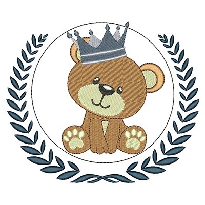 Matriz de matriz Matriz De Bordado Moldura Grande Com Urso